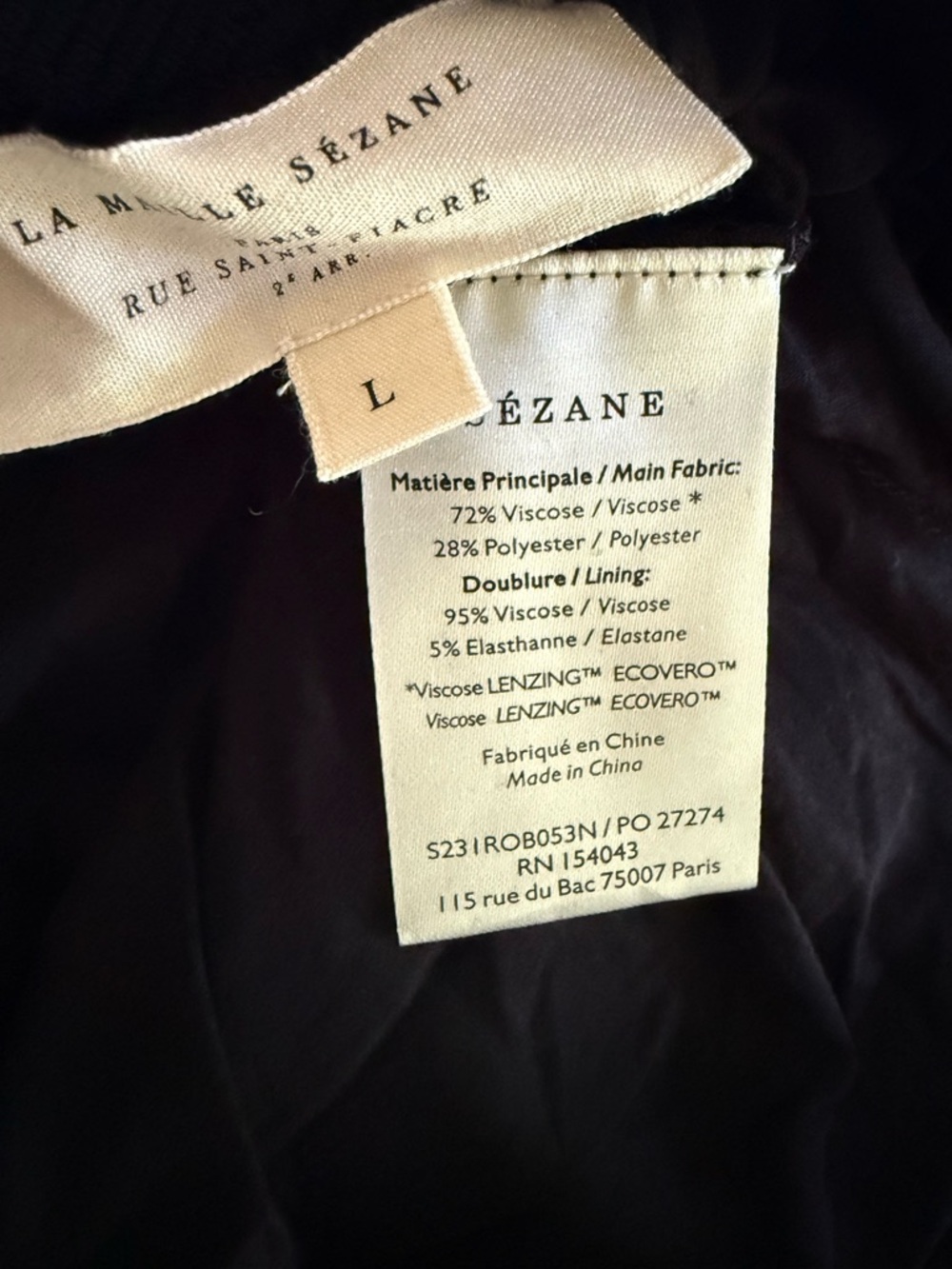 Sezane ROBE APHRODITE - Picture 13 of 14